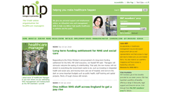 Desktop Screenshot of miphealth.org.uk